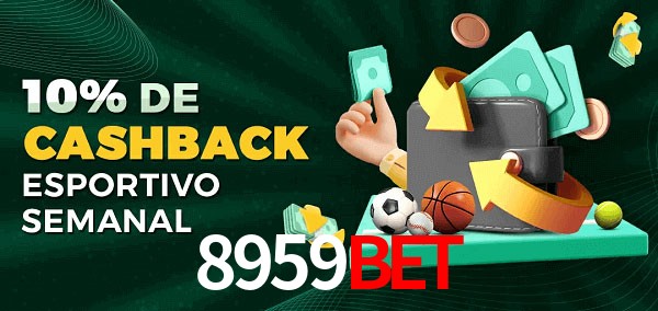 10% de bônus de cashback na 8959BET